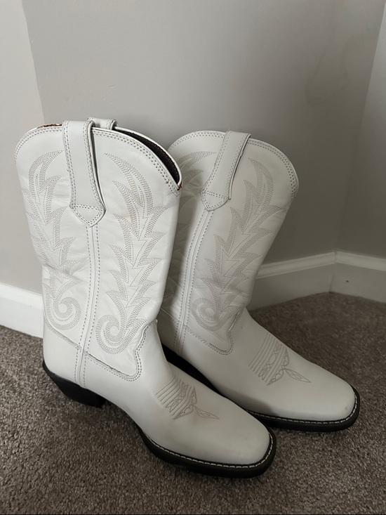 Durango Shoes - Durango White Women's Western Heeled Boot